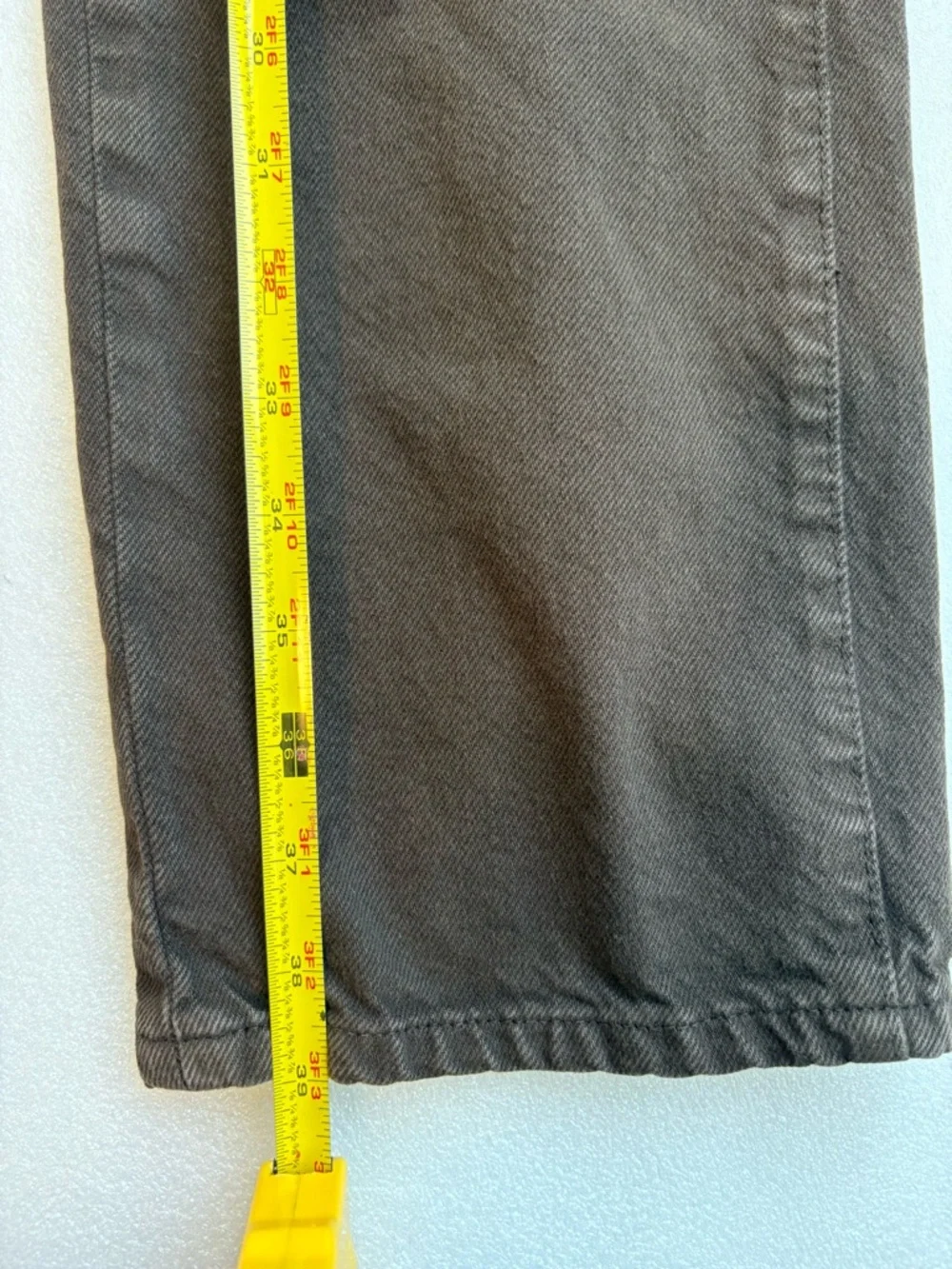 Zara Straight Leg Jeans in Dark Brown - Picture 10 of 13